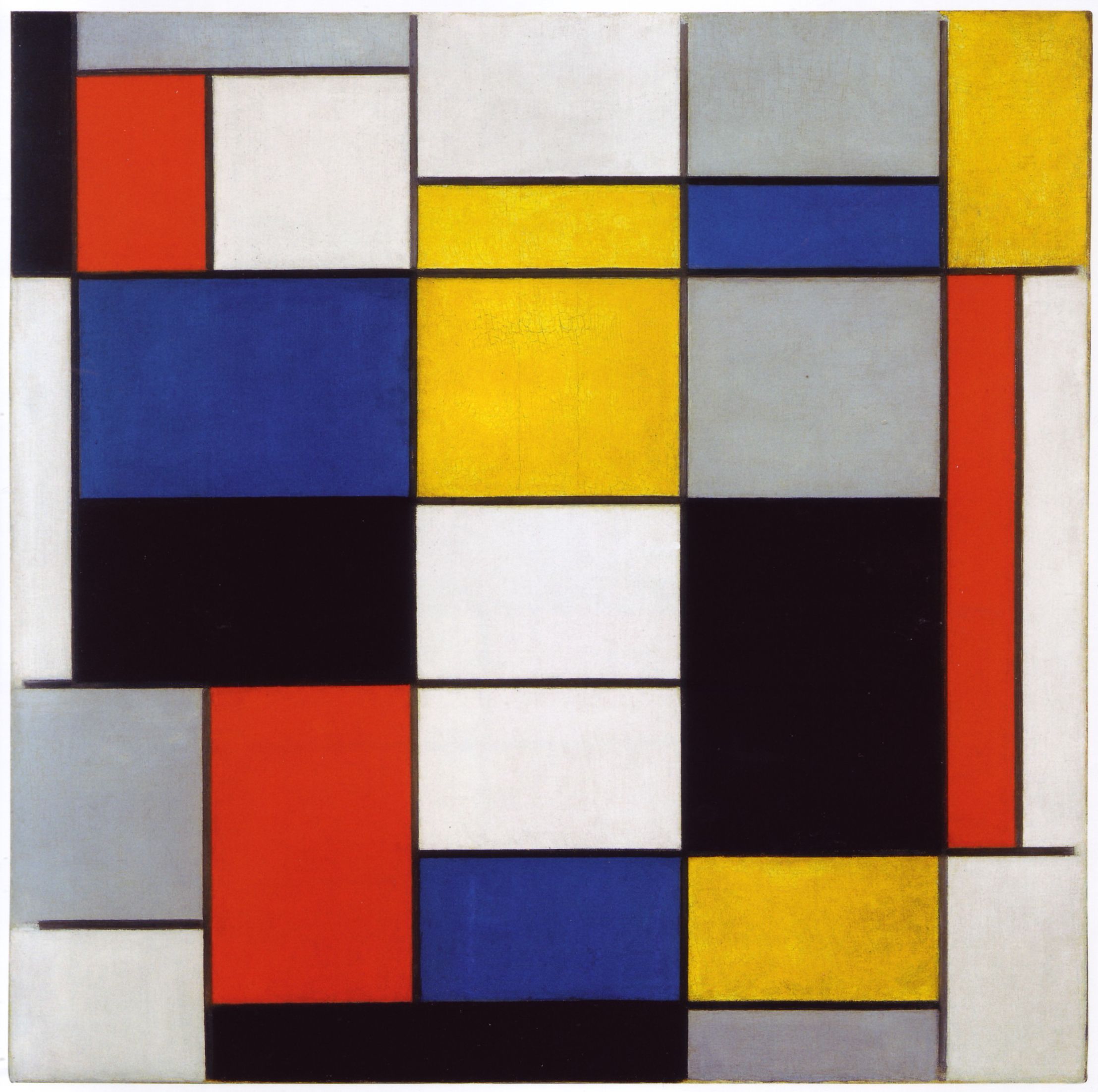Tableau de Mondrian
